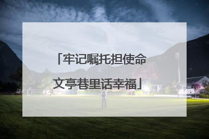 牢记嘱托担使命 文亭巷里话幸福