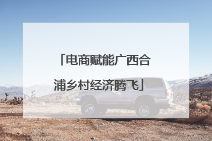 电商赋能广西合浦乡村经济腾飞