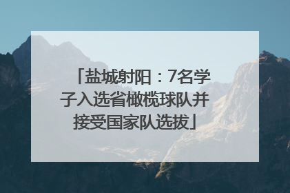 盐城射阳：7名学子入选省橄榄球队并接受国家队选拔
