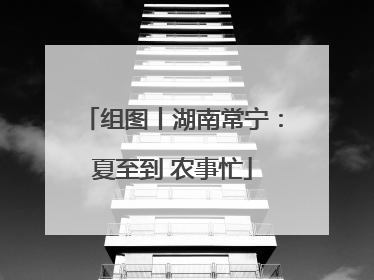 组图丨湖南常宁：夏至到 农事忙