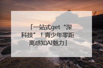 一站式get“深科技”！青少年零距离感知AI魅力