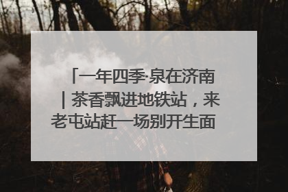 一年四季·泉在济南｜茶香飘进地铁站，来老屯站赶一场别开生面的“茶韵市集”！