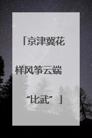 京津冀花样风筝云端“比武”