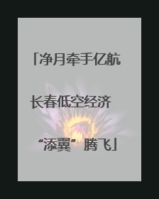 净月牵手亿航 长春低空经济“添翼”腾飞