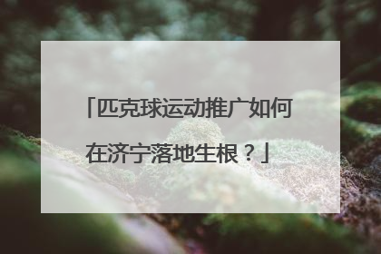 匹克球运动推广如何在济宁落地生根？