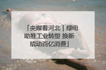 央媒看河北｜绿电助推工业转型 换新撬动百亿消费