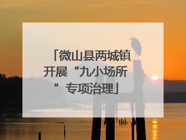 微山县两城镇开展“九小场所”专项治理
