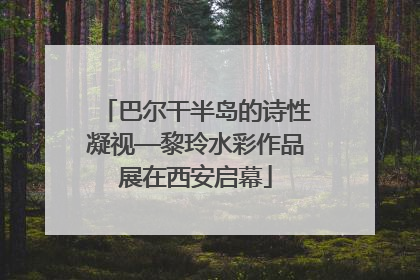 巴尔干半岛的诗性凝视—黎玲水彩作品展在西安启幕