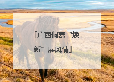 广西侗寨“焕新”展风情
