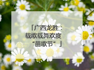 广西龙胜：载歌载舞欢度“苗歌节”
