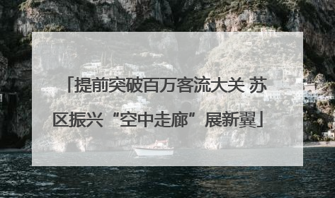 提前突破百万客流大关 苏区振兴“空中走廊”展新翼