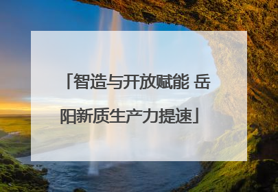智造与开放赋能 岳阳新质生产力提速