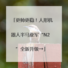 更帅更稳！人形机器人半马亚军“N2”全新升级→