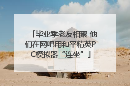 毕业季老友相聚 他们在网吧用和平精英PC模拟器“连坐”