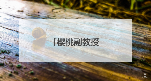 樱桃副教授的酸甜事