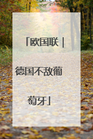 欧国联｜德国不敌葡萄牙