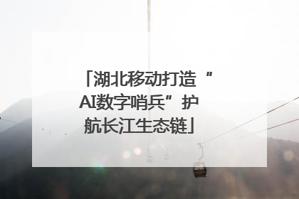 湖北移动打造“AI数字哨兵”护航长江生态链