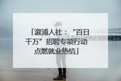 溆浦人社：“百日千万”招聘专项行动点燃就业热情