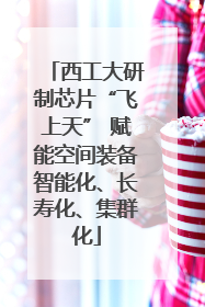 西工大研制芯片“飞上天” 赋能空间装备智能化、长寿化、集群化