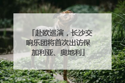 赴欧巡演，长沙交响乐团将首次出访保加利亚、奥地利
