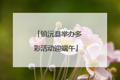 镇沅县举办多彩活动迎端午