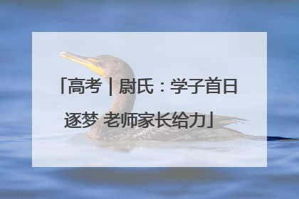 高考｜尉氏：学子首日逐梦 老师家长给力